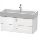 Тумба белый глянец 98,4 см Duravit Brioso BR415601022 Тумба белый глянец 98,4 см Duravit Brioso BR415601022