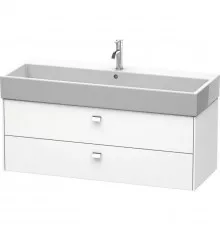 Тумба белый матовый 118,4 см Duravit Brioso BR415701018