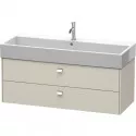 Тумба тауп матовый 118,4 см Duravit Brioso BR415701091