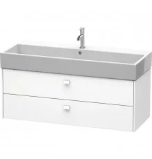Тумба белый матовый 118,4 см Duravit Brioso BR415701818