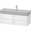 Тумба белый глянец 118,4 см Duravit Brioso BR415702222 Тумба белый глянец 118,4 см Duravit Brioso BR415702222