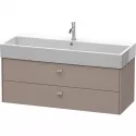 Тумба базальт матовый 118,4 см Duravit Brioso BR415704343 Тумба базальт матовый 118,4 см Duravit Brioso BR415704343