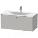 Тумба бетонно-серый матовый 102 см Duravit Brioso BR421300707
