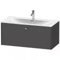 Тумба графит матовый 102 см Duravit Brioso BR421301049 Тумба графит матовый 102 см Duravit Brioso BR421301049