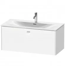 Тумба белый матовый 102 см Duravit Brioso BR421301818