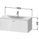 Приобрести Тумба тауп матовый 102 см Duravit Brioso BR421309191 в магазине сантехники Santeh-Crystal.ru