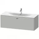 Тумба бетонно-серый матовый 122 см Duravit Brioso BR421401007