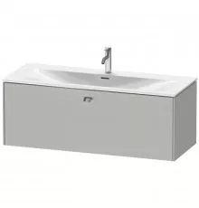 Тумба бетонно-серый матовый 122 см Duravit Brioso BR421401007