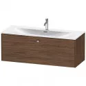 Тумба темный орех 122 см Duravit Brioso BR421401021