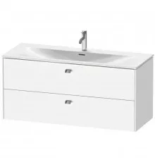Тумба белый матовый 122 см Duravit Brioso BR431401018