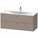 Тумба базальт матовый 122 см Duravit Brioso BR431401043 Тумба базальт матовый 122 см Duravit Brioso BR431401043
