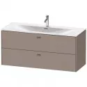 Тумба базальт матовый 122 см Duravit Brioso BR431404343 Тумба базальт матовый 122 см Duravit Brioso BR431404343