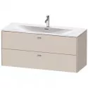 Тумба тауп матовый 122 см Duravit Brioso BR431409191