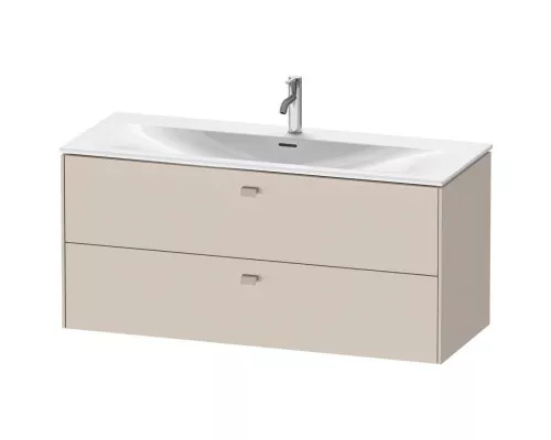 Приобрести Тумба тауп матовый 122 см Duravit Brioso BR431409191 в магазине сантехники Santeh-Crystal.ru