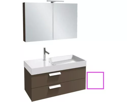 Приобрести Тумба белый глянец 99,5 см Jacob Delafon Rythmik EB1310-G1C в магазине сантехники Santeh-Crystal.ru
