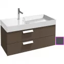 Тумба серый антрацит 99,5 см Jacob Delafon Rythmik EB1304-N14