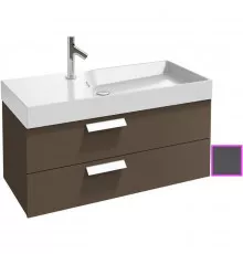 Тумба серый антрацит 99,5 см Jacob Delafon Rythmik EB1304-N14