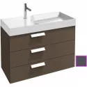 Тумба серый антрацит 99,5 см Jacob Delafon Rythmik EB1310-N14
