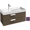 Тумба серый антрацит глянец 99,5 см Jacob Delafon Rythmik EB1304-442