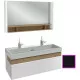 Купить Тумба черный матовый 120 см 2 ящика Jacob Delafon Terrace EB1188-M61 в магазине сантехники Santeh-Crystal.ru