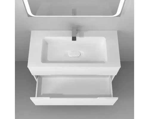 Заказать Тумба белый 96,6 см Jorno Modul Mol.01.97/P/W в магазине сантехники Santeh-Crystal.ru