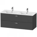 Тумба графит матовый 127,5 см Duravit XBase XB613004949 Тумба графит матовый 127,5 см Duravit XBase XB613004949