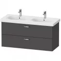 Тумба графит матовый 120 см Duravit XBase XB619404949 Тумба графит матовый 120 см Duravit XBase XB619404949
