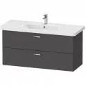 Тумба графит матовый 113 см Duravit XBase XB619804949 Тумба графит матовый 113 см Duravit XBase XB619804949
