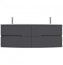 Тумба серый антрацит глянец 140 см Jacob Delafon Nona EB1891RU-442