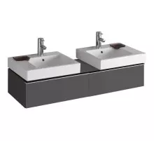 Тумба темно-серый матовый 119 см Geberit iCon 841321000