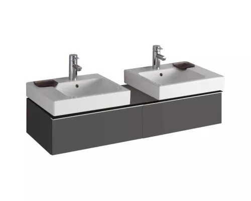 Купить Тумба темно-серый матовый 119 см Geberit iCon 841321000 в магазине сантехники Santeh-Crystal.ru