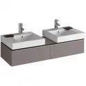 Тумба платина глянец 119 см Geberit iCon 840322000