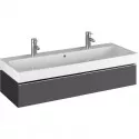 Тумба темно-серый матовый 119 см Geberit iCon 841121000