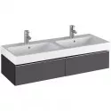 Тумба темно-серый матовый 119 см Geberit iCon 841221000