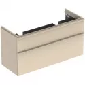 Тумба песочный глянец 118,4 см Geberit Smyle Square 500.356.JL.1