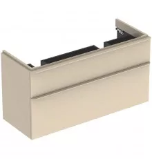 Тумба песочный глянец 118,4 см Geberit Smyle Square 500.356.JL.1