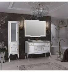 Комплект мебели белый золотая патина 120 см Opadiris Лаура