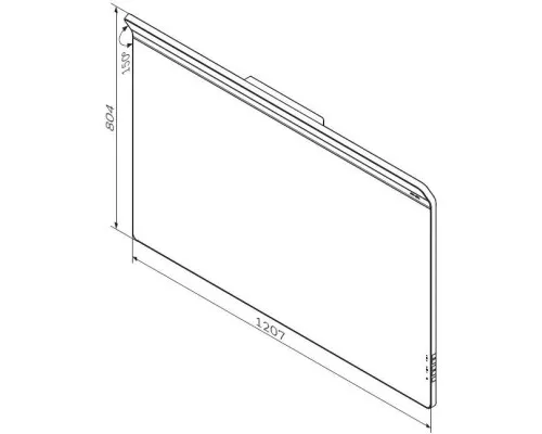 Заказать Комплект мебели белый матовый 120,8 см Am.Pm Inspire 2.0 M50AFHX1203WM + M50AWPC1201WG + M50AMOX1201SA в магазине сантехники Santeh-Crystal.ru