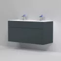 Тумба с раковиной графит матовый 120,8 см Am.Pm Inspire 2.0 M50AFHX1203GM + M50AWPC1201WG Тумба с раковиной графит матовый 120,8 см Am.Pm Inspire 2.0 M50AFHX1203GM + M50AWPC1201WG
