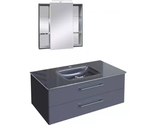 Заказать Тумба графит матовый 119,2 см Caprigo Accord 2215-TP810 в магазине сантехники Santeh-Crystal.ru
