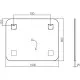 Заказать Комплект мебели бетон 100 см Vincea Paola VMC-2P100BT + VCB-2VP100W + VLM-2A100 в магазине сантехники Santeh-Crystal.ru