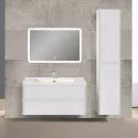 Комплект мебели белый глянец 100 см Vincea Vico VMC-2V100GW + VCB-2VP100W + VLM-2A100