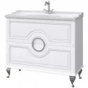 Тумба белый матовый 101,2 см Caprigo Valletta 35319-TP811 Тумба белый матовый 101,2 см Caprigo Valletta 35319-TP811