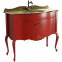 Тумба красный матовый 101,6 см Caprigo Bourget 11014-B014