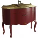 Тумба бордо матовый 115 см Caprigo Bourget 11016-B013
