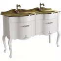 Тумба белый матовый 130,6 см Caprigo Bourget 11017-B016