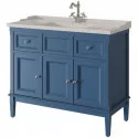 Тумба синий матовый 98 см Caprigo Jardin 10414A-B036