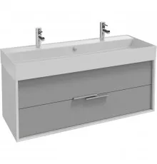 Тумба белый/серый титан матовый 119,9 см Jacob Delafon Vivienne EB1586-N18-M54