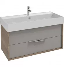 Тумба дуб табак/серый титан матовый 99,9 см Jacob Delafon Vivienne EB1508-E52-M54