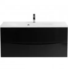 Тумба Nero Lucido 109,6 см BelBagno Marino MARINO-1100-2C-SO-NL-P